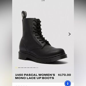 1460 Pascal Mono Dr.Martens brand new size 8